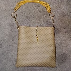 Authentic Gucci canvas tote